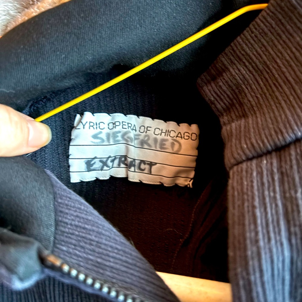 Siegfried jacket from lyric opera house
